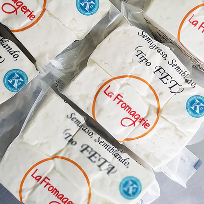 Queso tipo feta de cabra al vacío